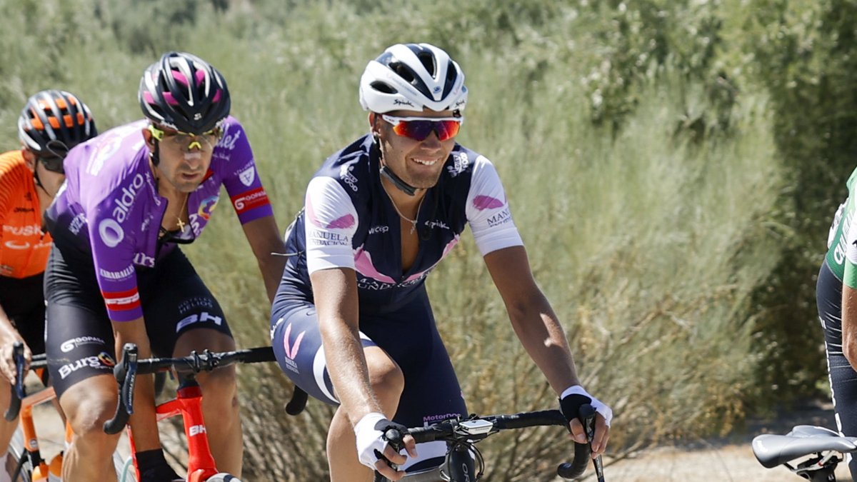 López-Cózar, durante una carrera de esta temporada. PHOTOGOMEZSPORT / FOTO CEDIDA POR EL BURGOS BH