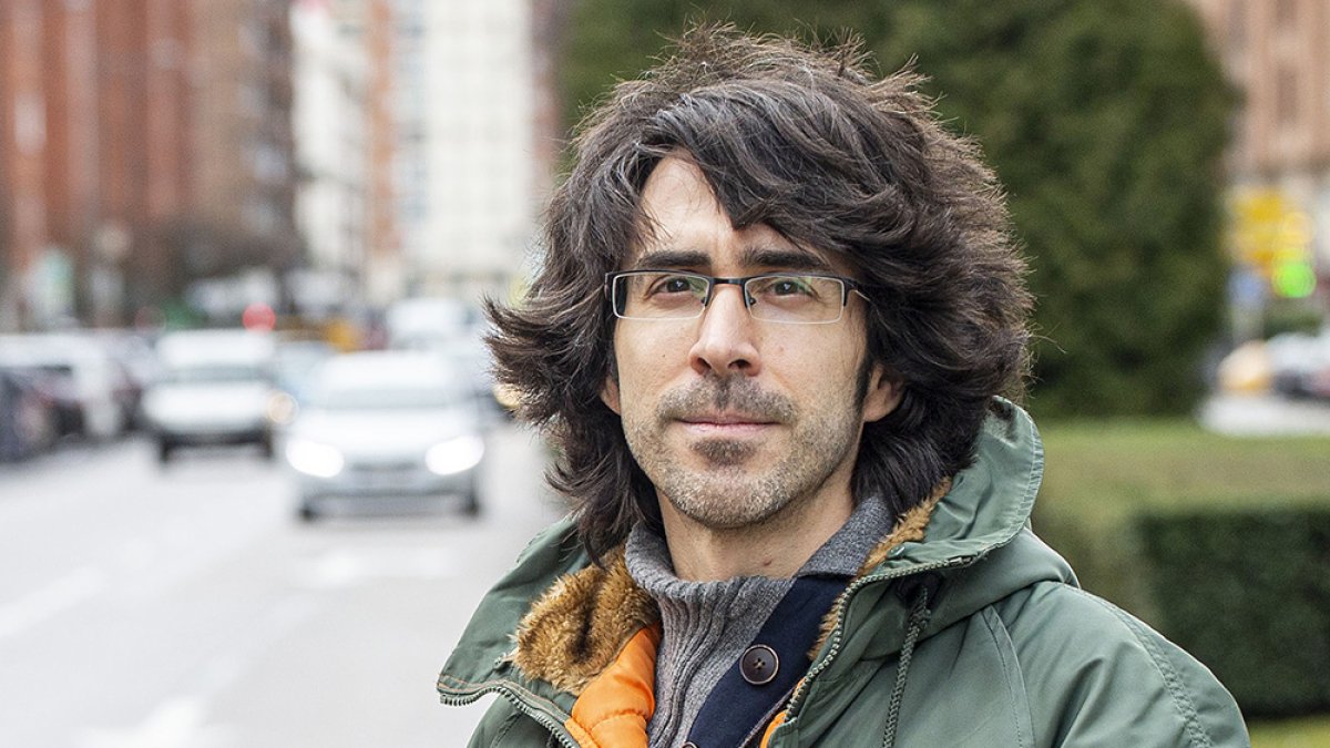 El poeta burgalés José Gutiérrez Román. SANTI OTERO