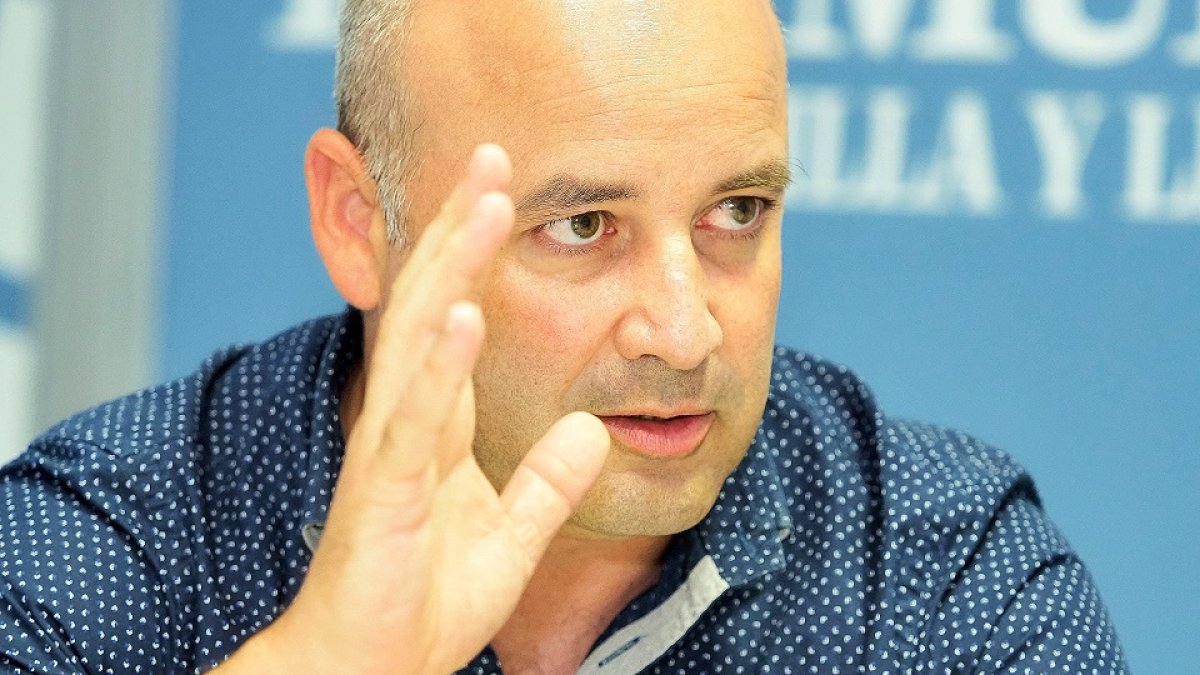 David Castaño , portavoz del grupo ciudadanos en las Cortes de Castilla y León. PHOTOGENIC. PABLO REQUEJO.