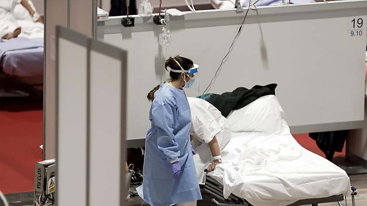 Imagen del hospital de Ifema. Alberto Di Lolli