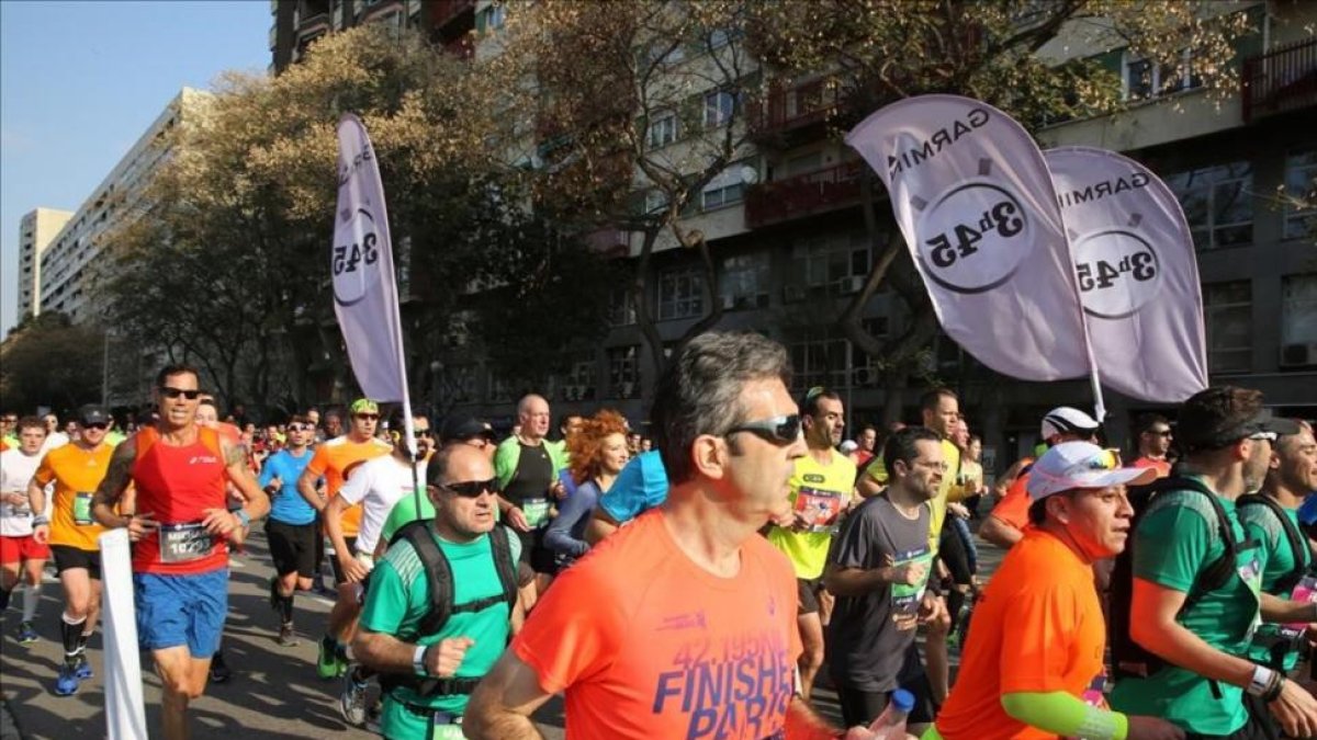 Corredores del Maratón de Barcelona 2017-ELISENDA PONS