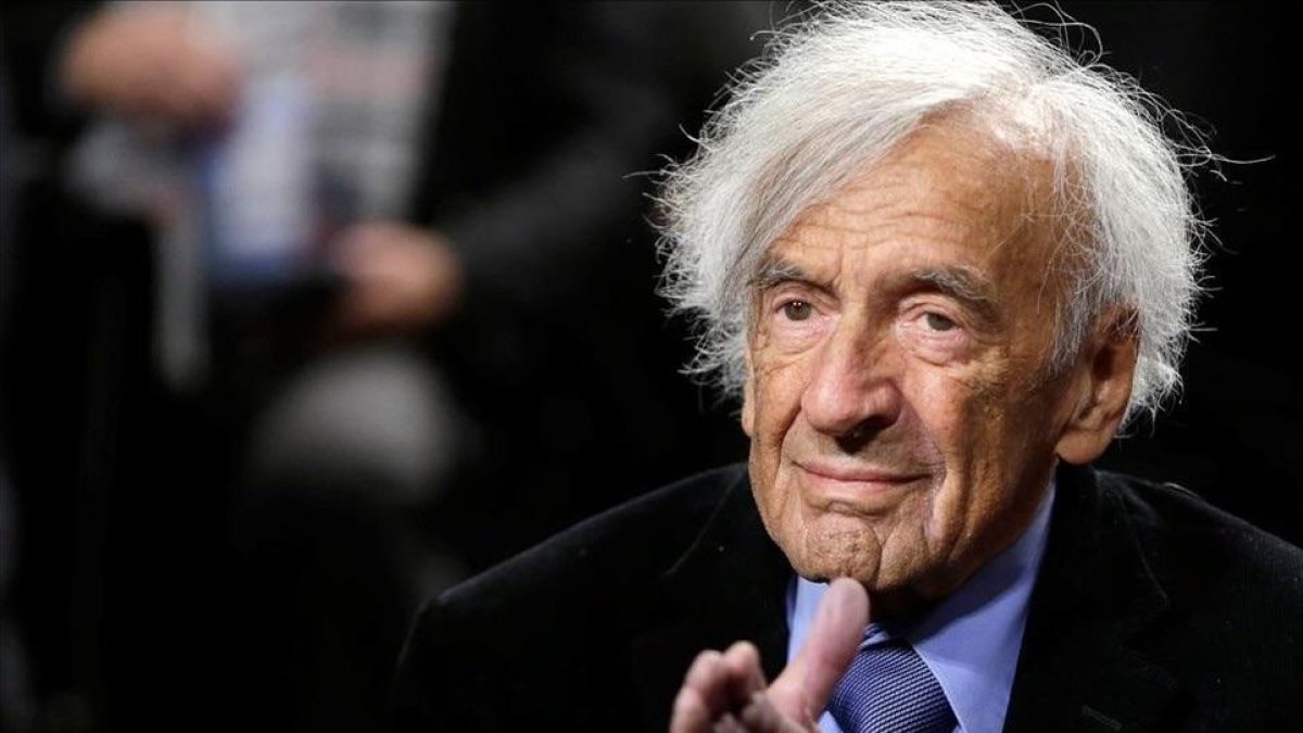 Elie Wiesel, en el 2015.-REUTERS