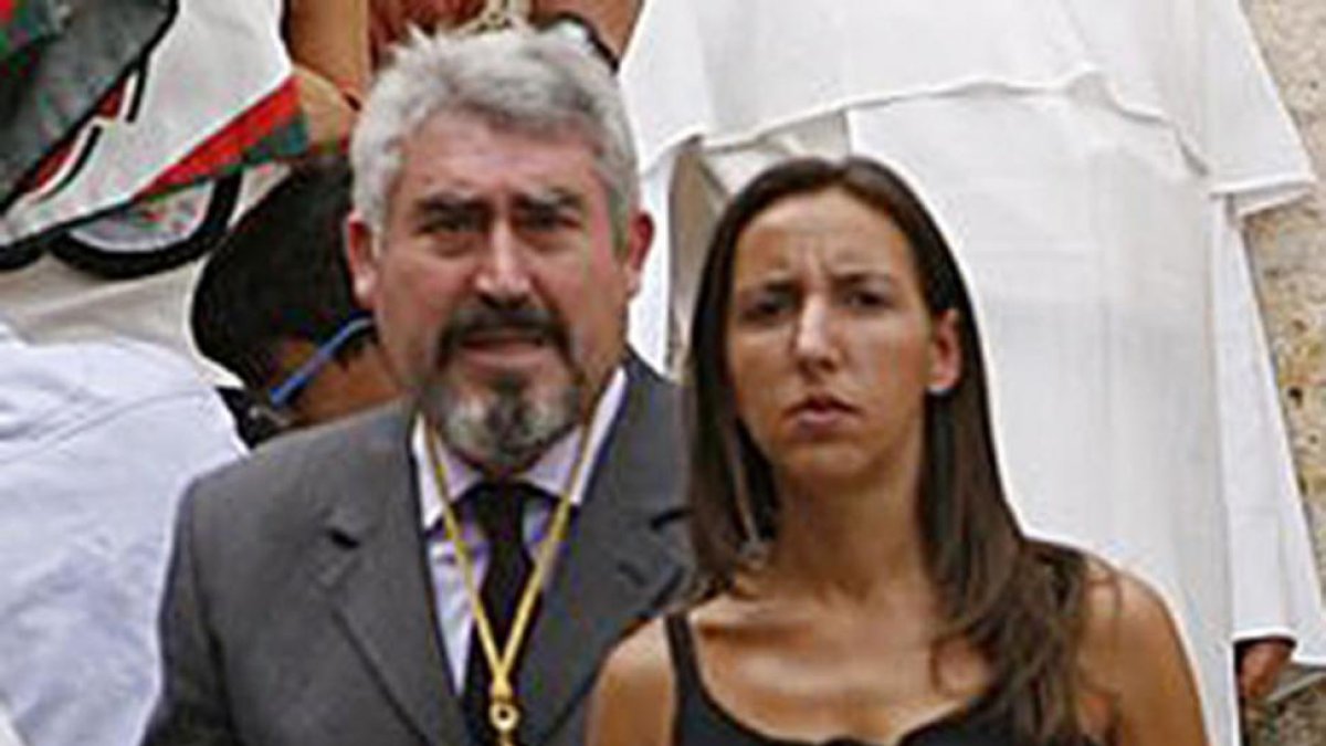 Delgado y Arribas en un acto público.-ECB