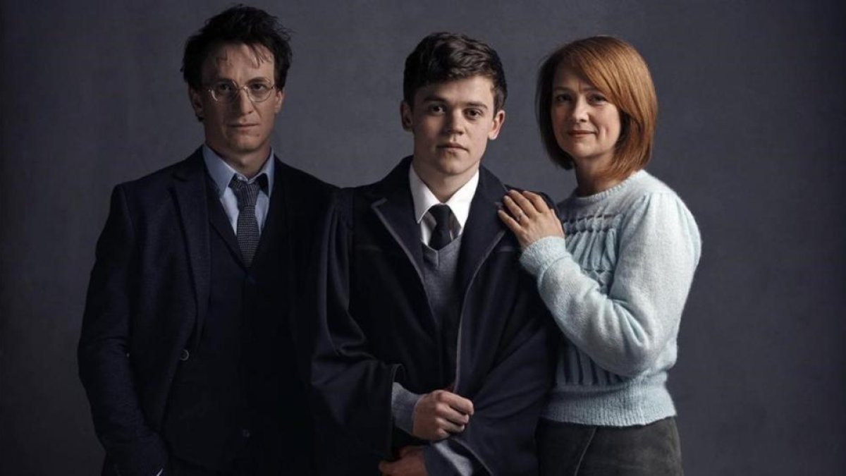 La familia Potter, en la obra de teatro que se estrena el próximo mes de julio.-CHARLIE GRAY SFP