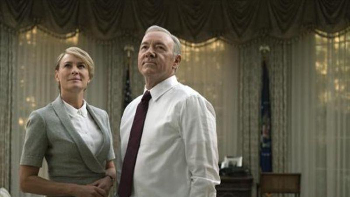 Robin Wright señala que Kevin Spacey merece una segunda oportunidad.-ARCHIVO / HELEN SLOAN / DAVID GIESBRECHT