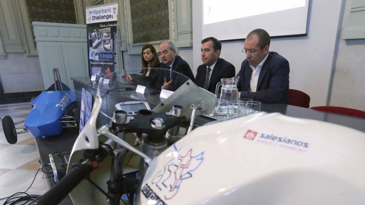 Presentación de la segunda convocatoria de Hiperbaric Challenge.-RAÚL OCHOA