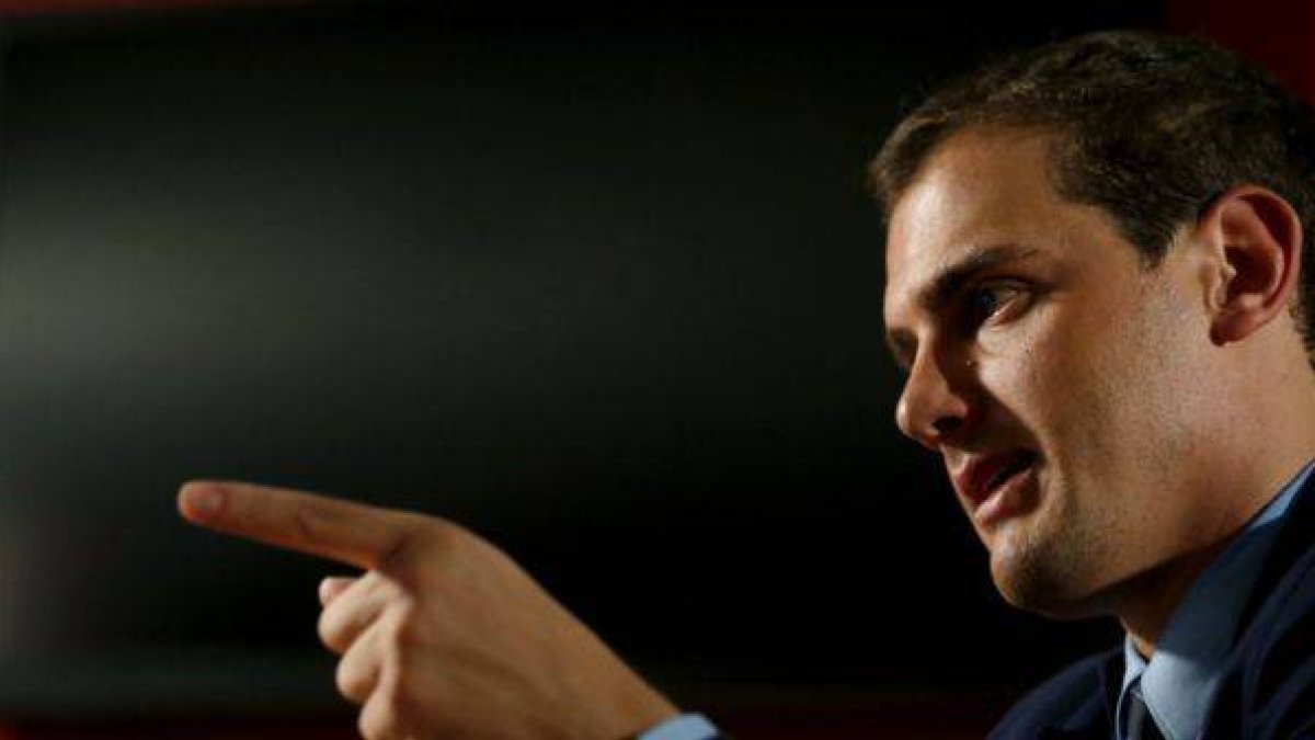 El líder de Ciutadans, Albert Rivera.-Foto: EFE / JUANJO MARTÍN