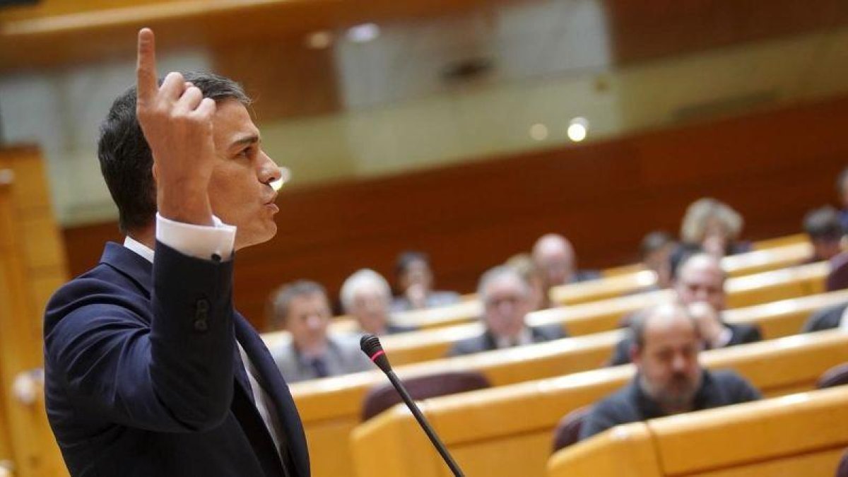 Pedro Sánchez.-JOSÉ LUIS ROCA