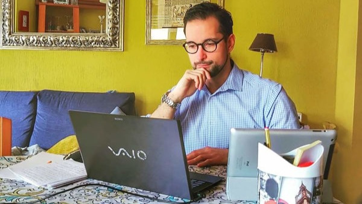 El portavoz municipal de Cs en Miranda, Sergio González. ECB