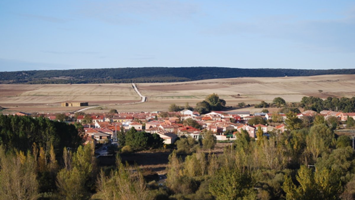 Panorámica de la localidad de Ibeas de Juarros, ubicada en el Alfoz de Burgos, a 16 kilómetros de la capital-ECB