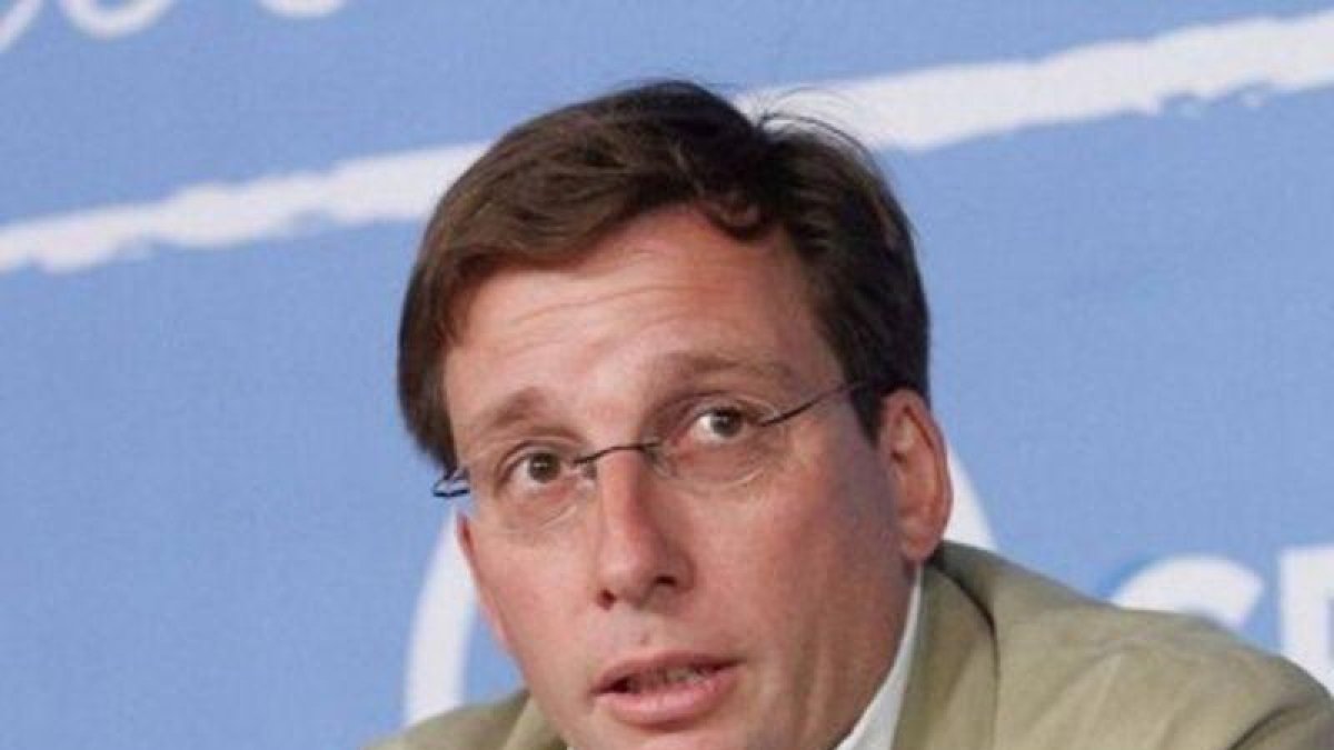 El portavoz del PP en el Ayuntamiento de Madrid, José Luis Martínez-Almeida.-EL PERIÓDICO