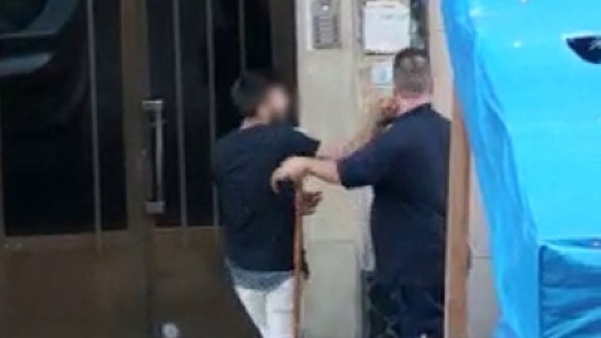 Imagen de la agresión. POLICÍA NACIONAL