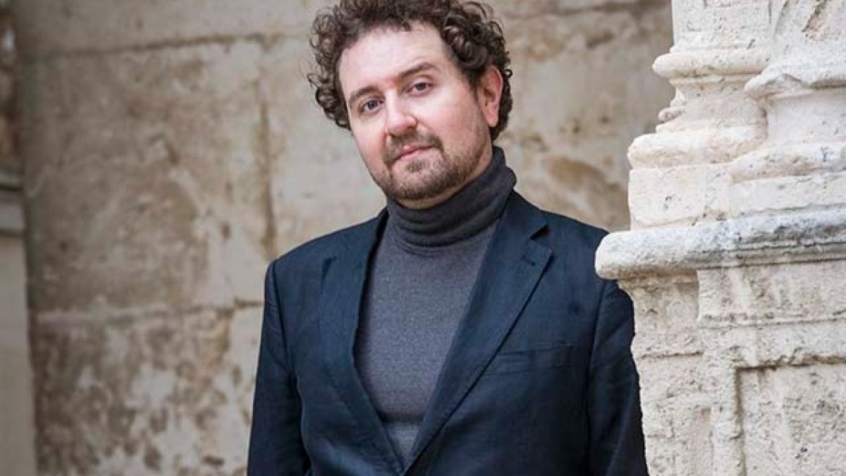 Juan Ayllon en la UBU. ISRAEL L. MURILLO
