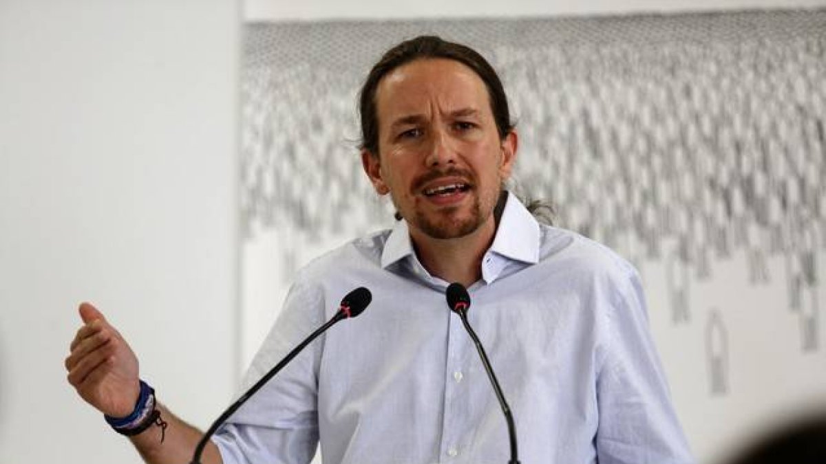 El líder de Podemos, Pablo Iglesias, el pasado 28 de septiembre.-DAVID CASTRO