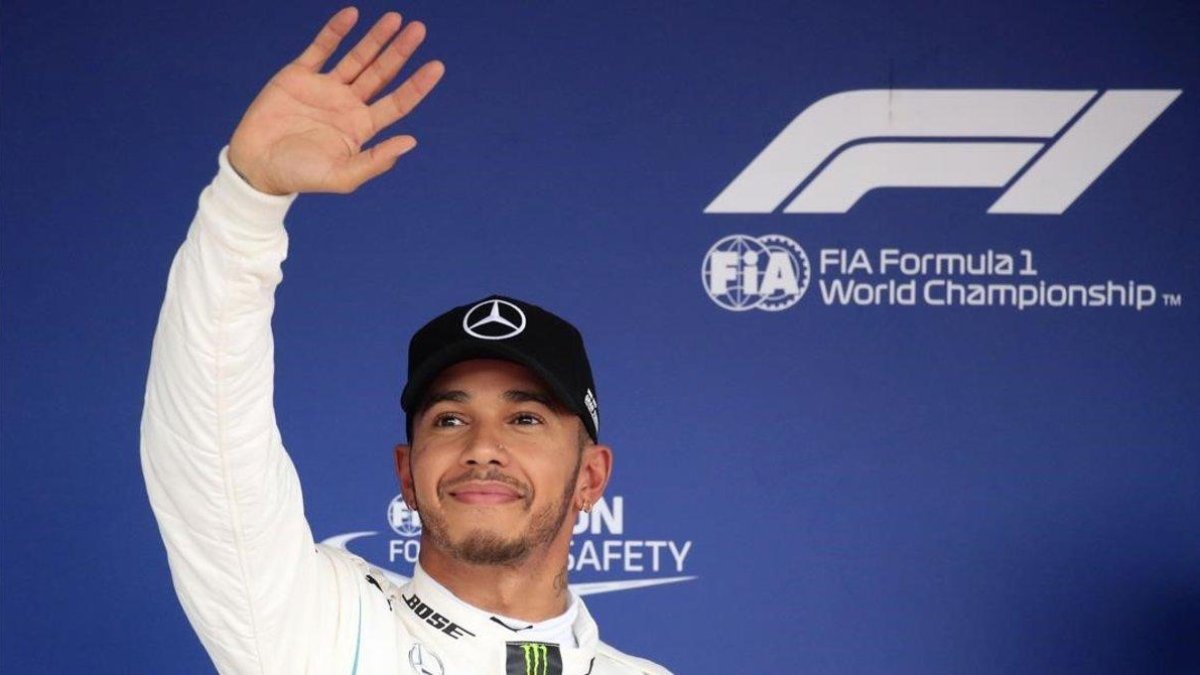 Lewis Hamilton gana en Japón y está a punto de proclamarse pentacampeón del mundo de F-1.-FRANK ROBINCHON
