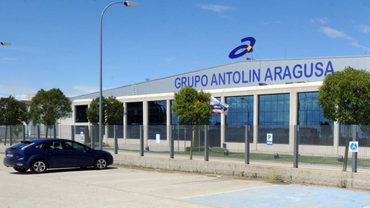 Imagen de una de las empresas que forman parte del Grupo Antolín.-ISRAEL L. MURILLO
