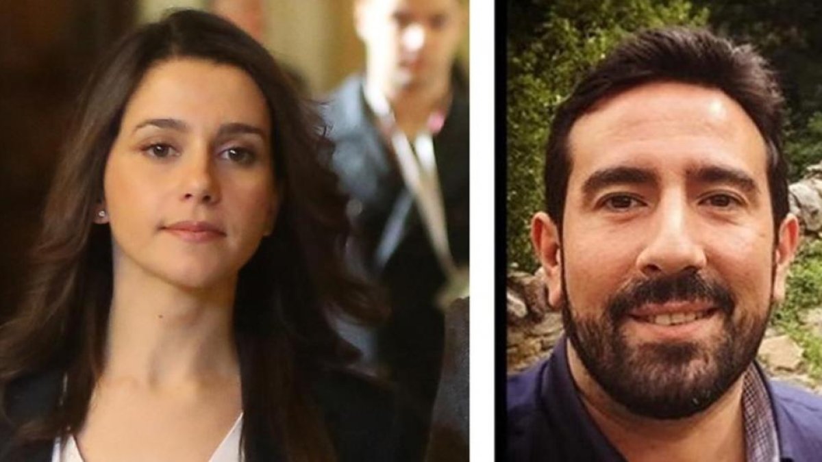 Inés Arrimadas y Xavier Cima.-