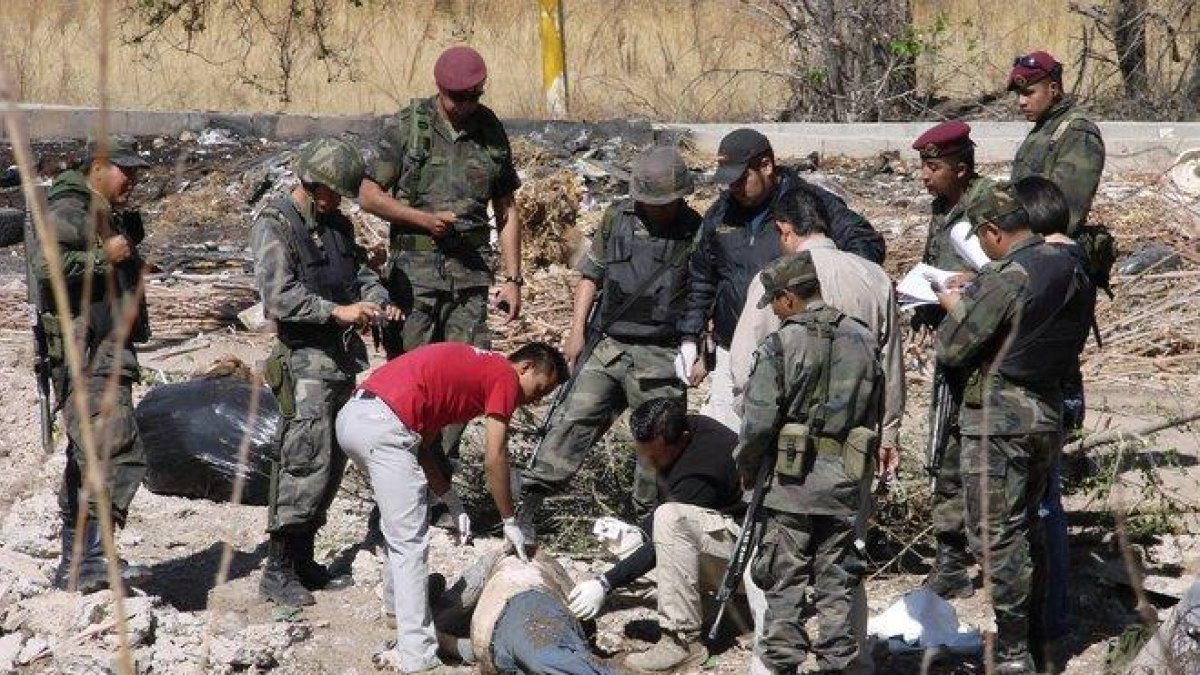 En el 2018, la cifra de asesinatos cerró en 33.369 para ser el más violento desde 1997.-X01493