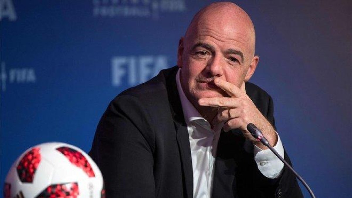 Infantino, en una imagen reciente.-