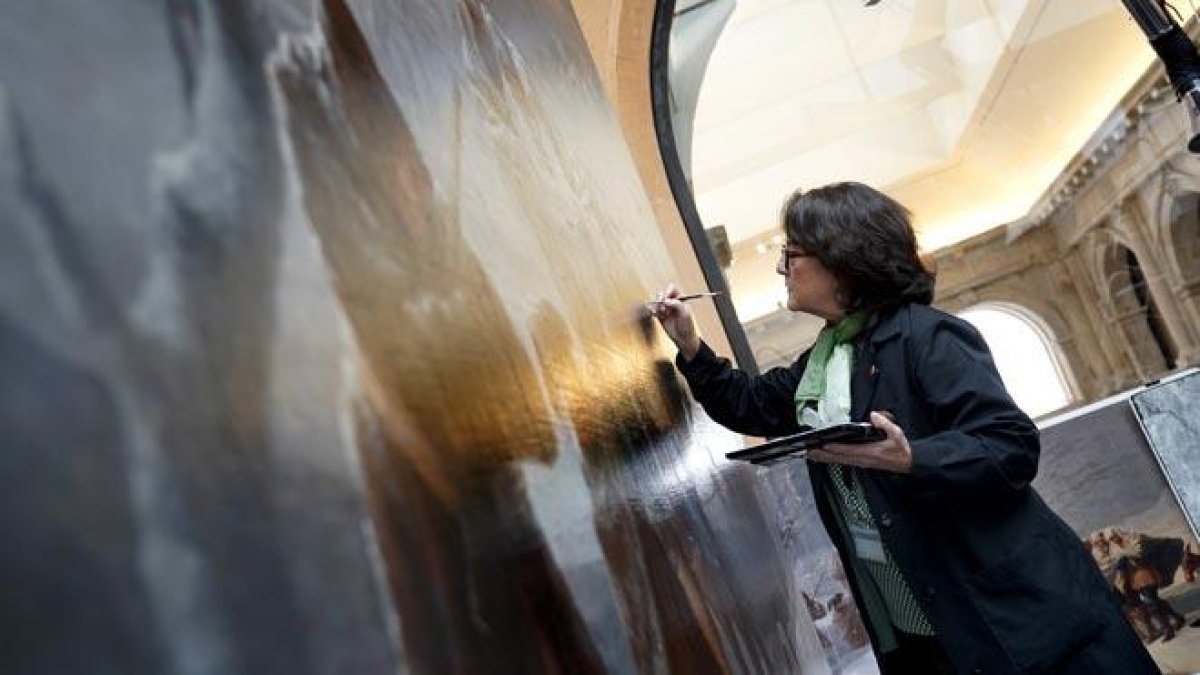 Elisa Mora, conservadora del Museo del Prado.-JOSÉ LUIS ROCA