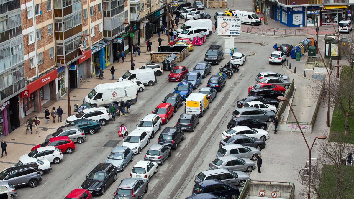 Vista de la calle Francisco Grandmontagne. TOMÁS ALONSO