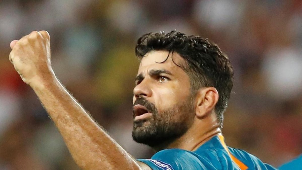 Diego Costa, anoche-