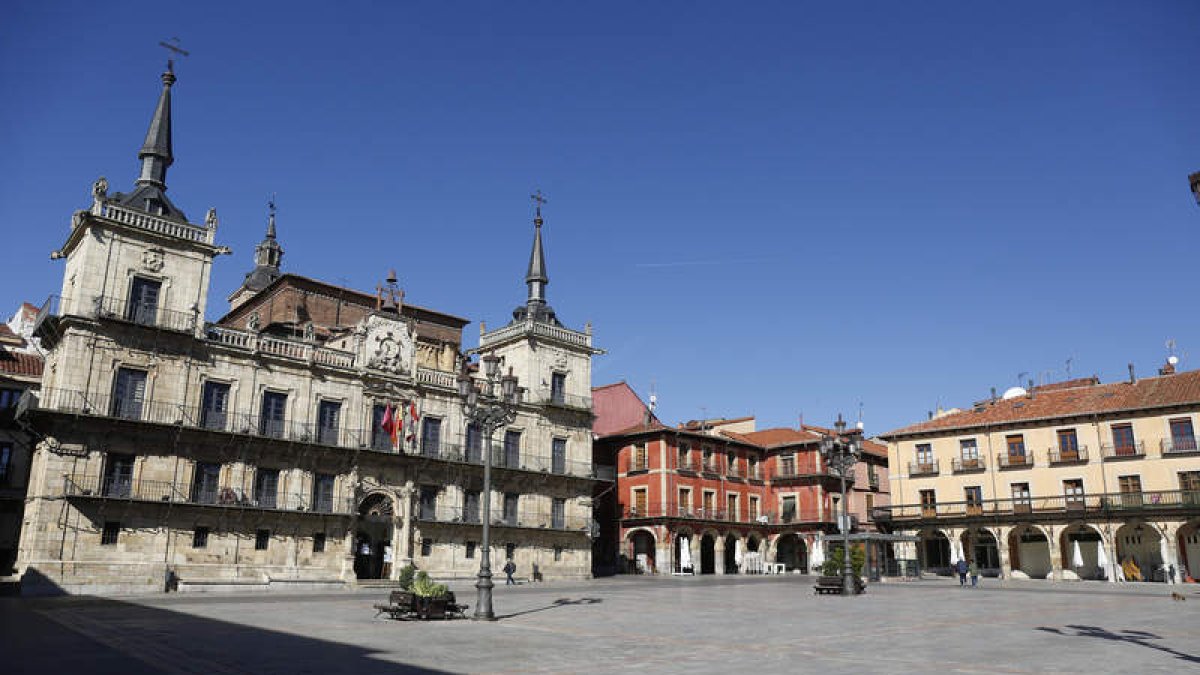 Plaza mayor de León. Diario de León