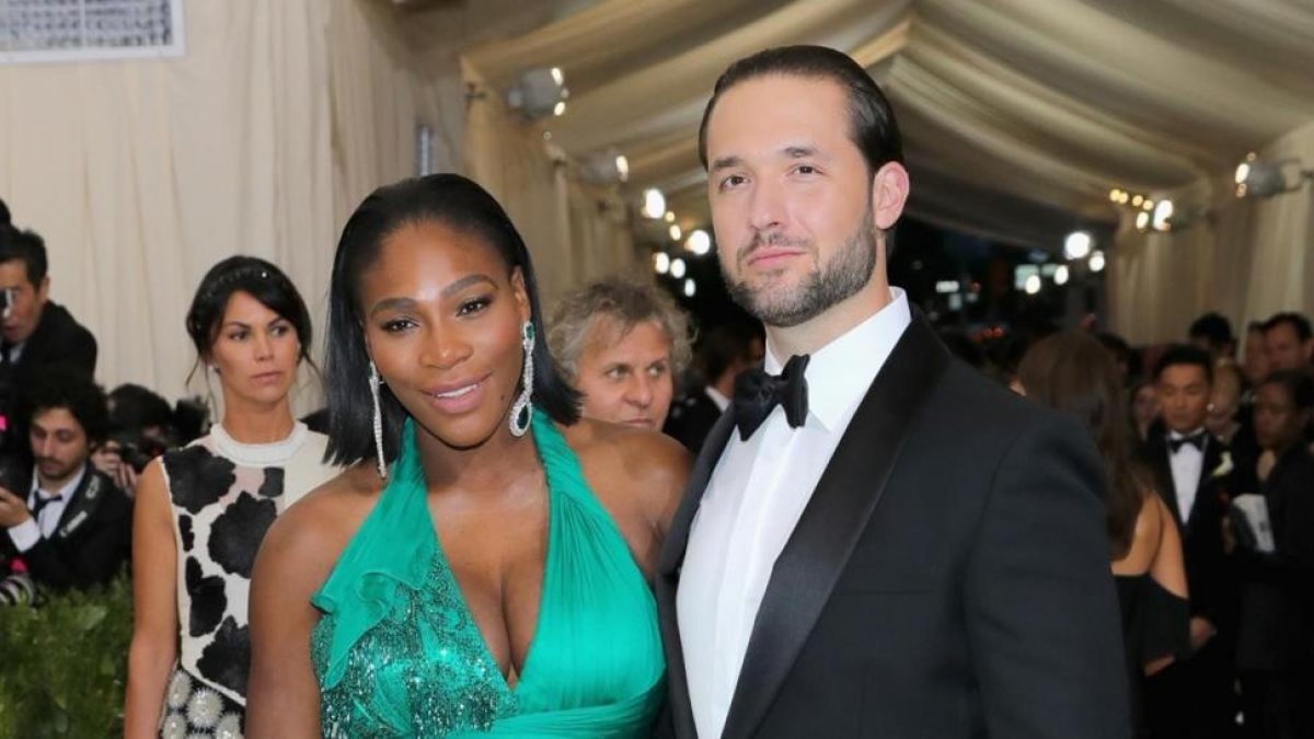 Serena Williams y Alexis Ohanian.-NEILSON BARNARD