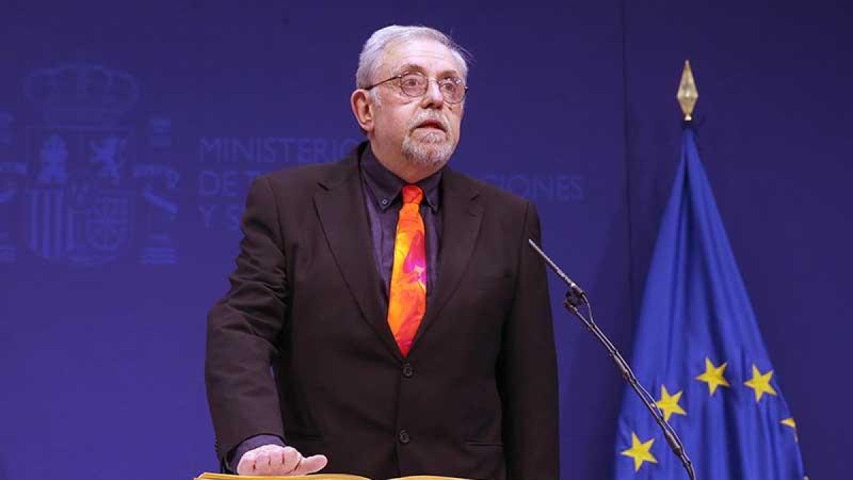 Octavio Granado, durante su toma de posesión.-ECB