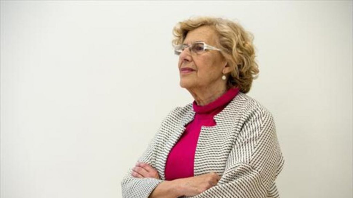 Vilipendiada y amenazada 8La alcaldesa de Madrid, Manuela Carmena, el 19 de mayo del 2016.-JUAN MANUEL PRATS