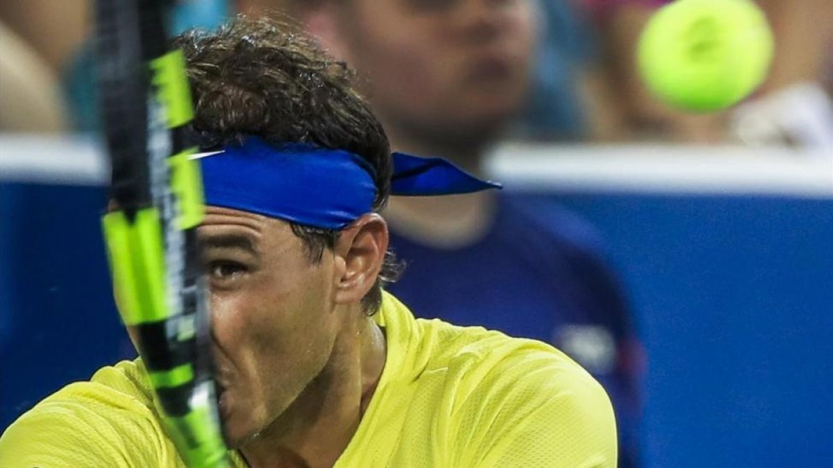 Nadal, en Cincinnati-EFE / TANNEN MAURY