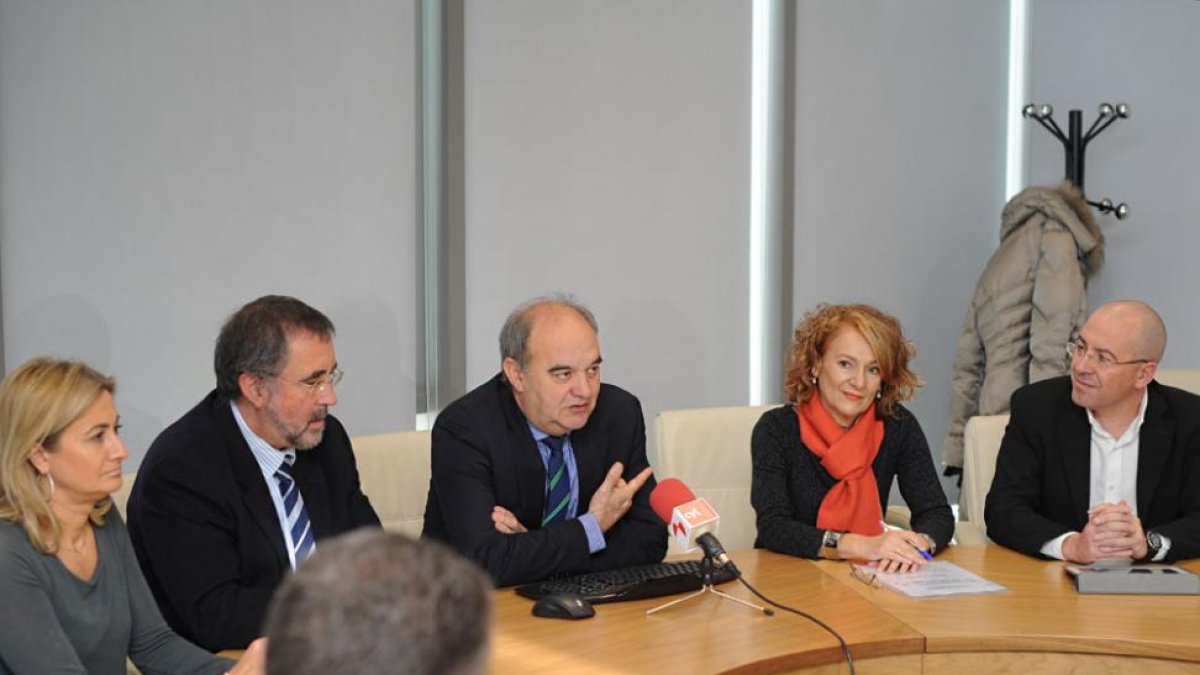 Imagen de la presentación de la tercera edición del Hiperbaric Challenge.-ISRAEL L. MURILLO
