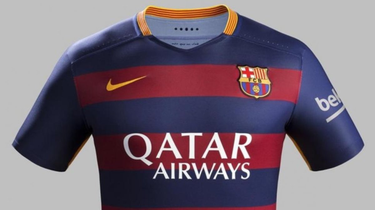 La camiseta del Barça con la publicidad de Qatar Airways vetada en Emiratos Árabes Unidos-FC BARCELONA