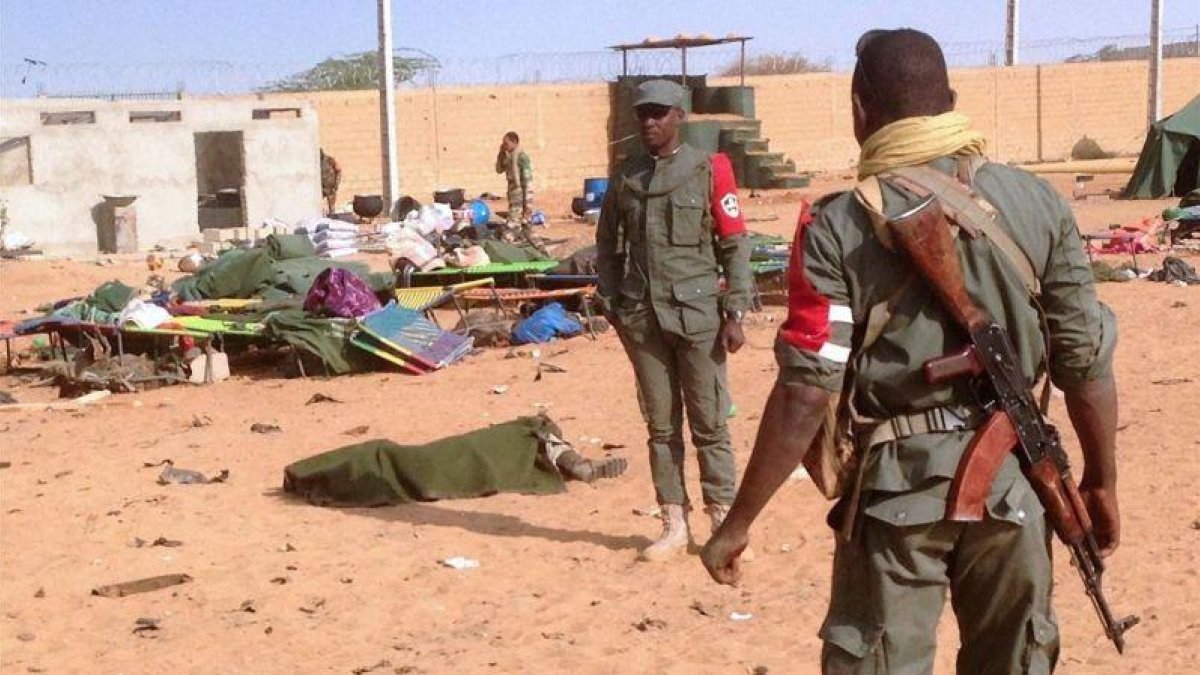 Restos de un atentado suicida en el norte de Mali el pasado mes de enero.-AFP