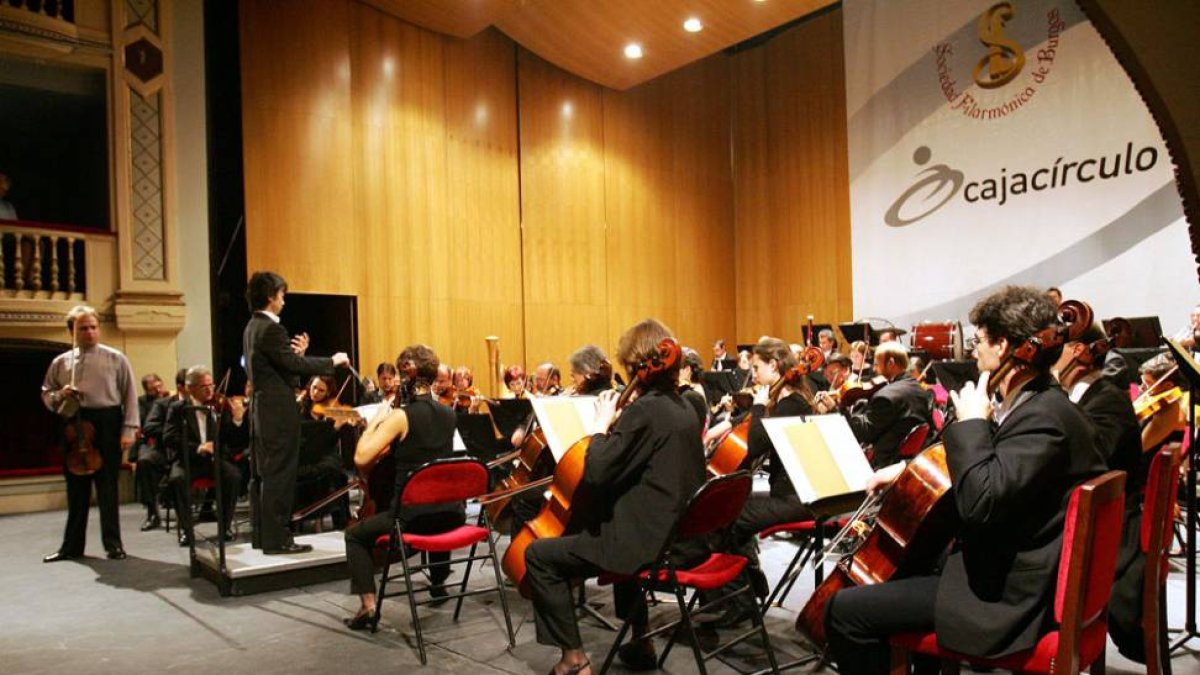 Concierto organizado por la Sociedad Filarmónica de Burgos-Santi Otero