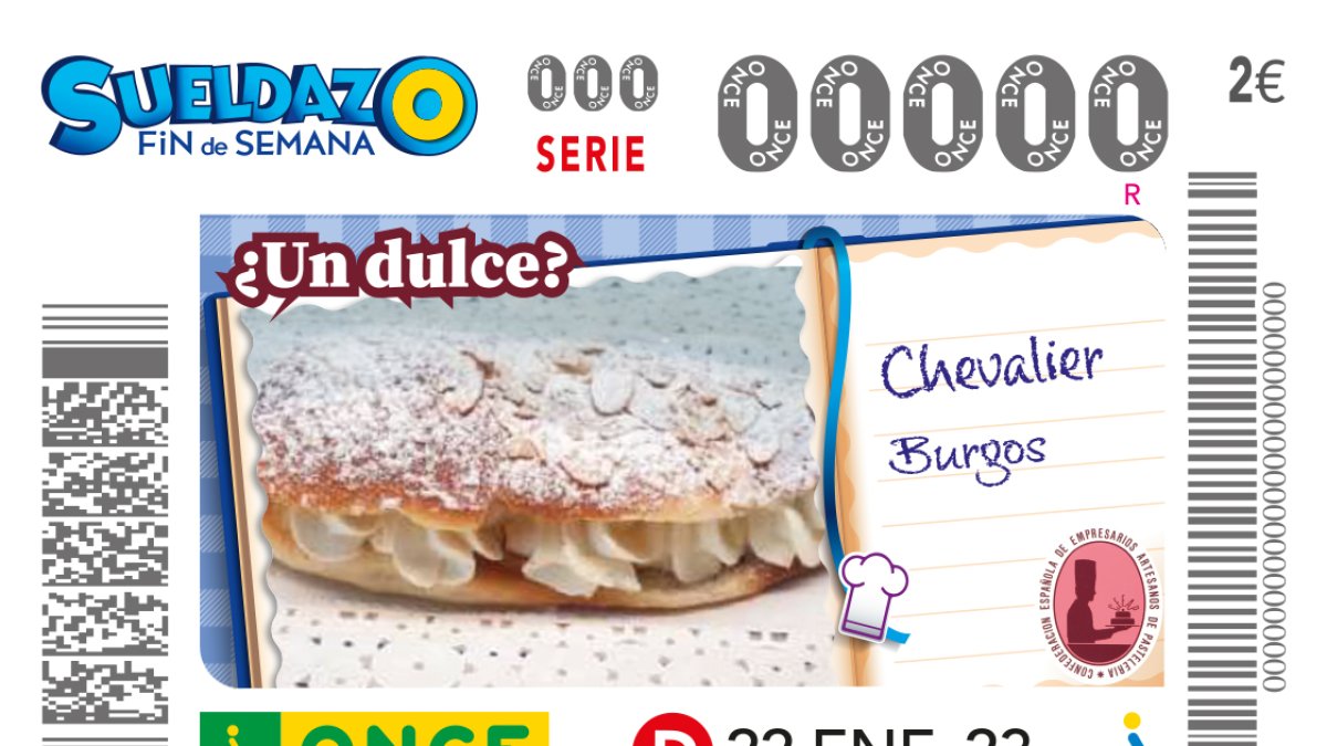 Cupón dedicado al Chevalier. ECB