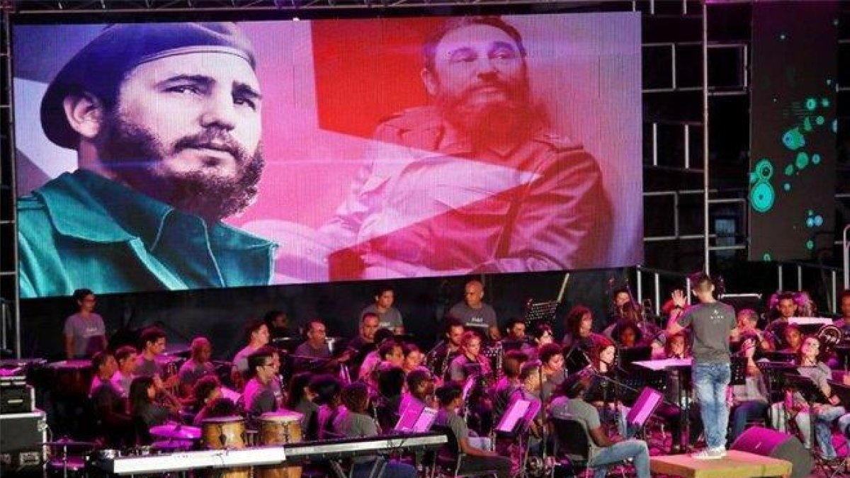 Homenajes a Fidel Castro en la Habana, Cuba.-EFE