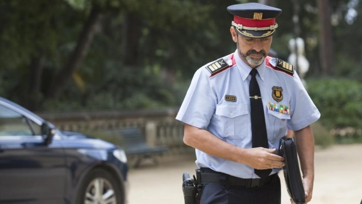 El jefe de los Mossos d'Esquadra, Josep Lluis Trapero-EL PERIÓDICO