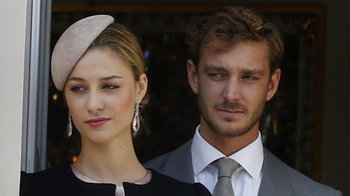 Pierre Casiraghi y Beatrice Borromeo.-/ SEBASTIEN NOGIER