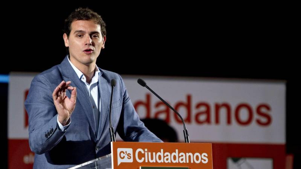 El presidente de Ciudadanos, Albert Rivera.-Foto: EFE