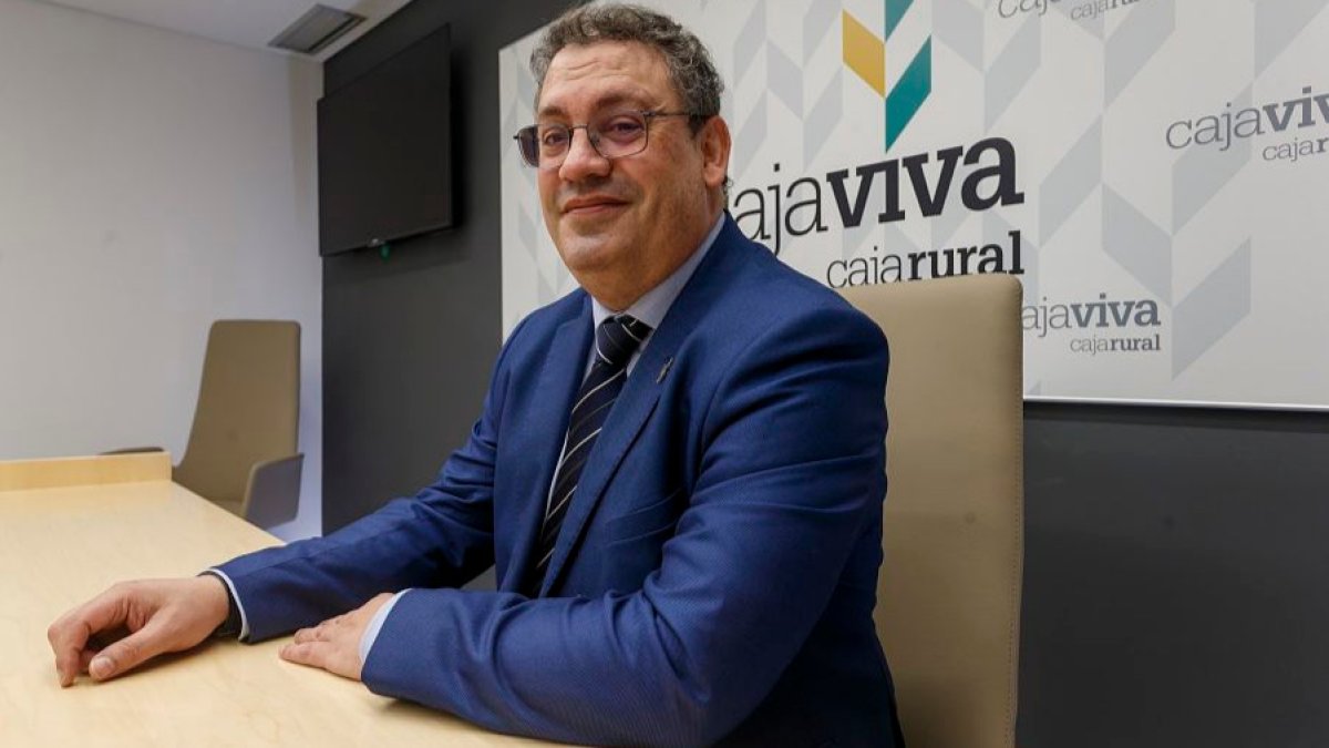 Germán Martínez, gerente de la Fundación Caja Rural Burgos. SANTI OTERO