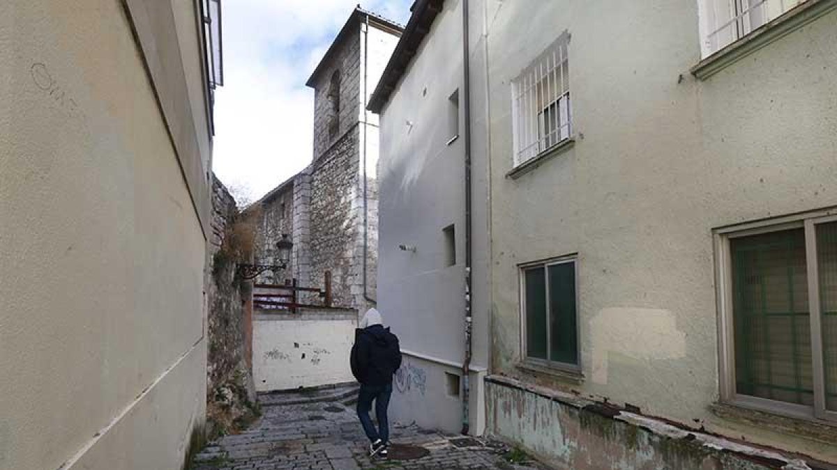 Imagen del estado actual del Callejón de las Brujas.-RAÚL G. OCHOA