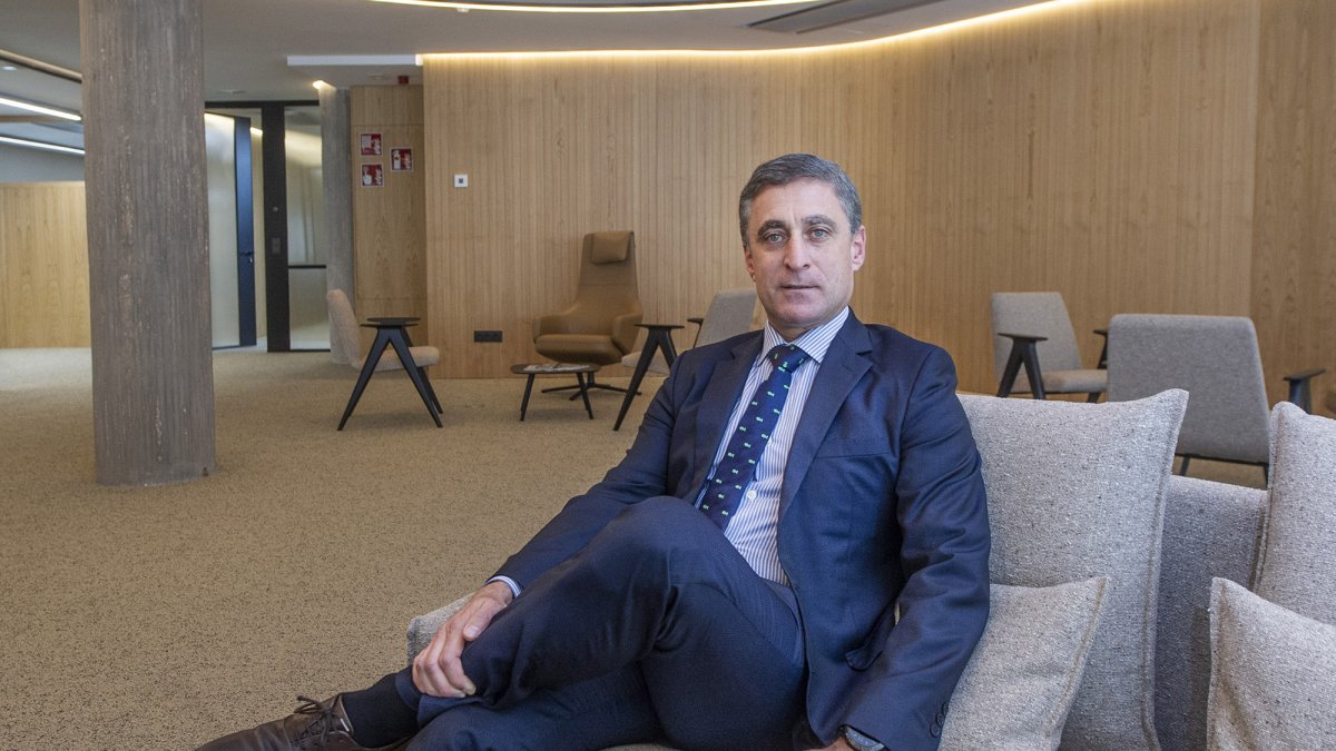 Rafael Barbero, director general de Fundación Caja de Burgos. ISRAEL L. MURILLO