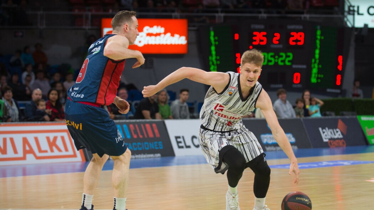 Luka Rupnik dirigirá los ataques del San Pablo. ACB