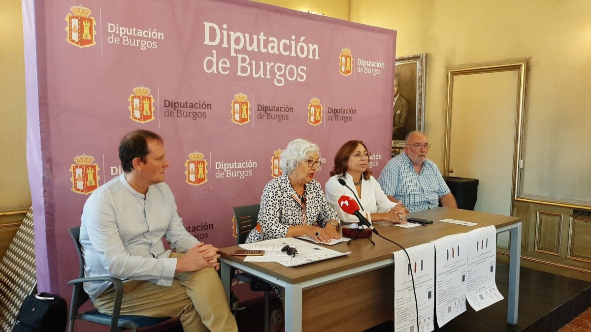 Presentación de las III Jornadas de Historia de Oña. DIPUTACIÓN DE BURGOS.