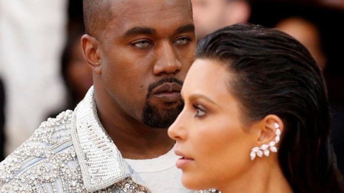 Kanye West y Kim Kardashian.-REUTERS / LUCAS JACKSON