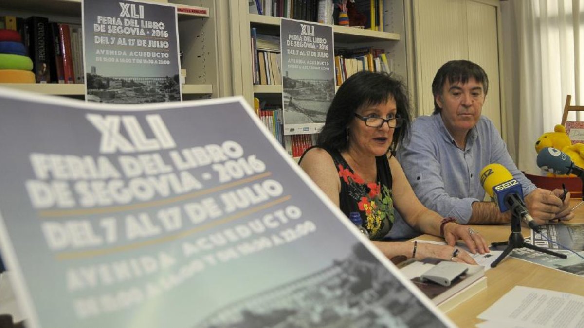 La Asociación de Libreros de Segovia presenta la XLI Feria del Libro de Segovia que tendrá lugar del 7 al 17 de julio.-ICAL