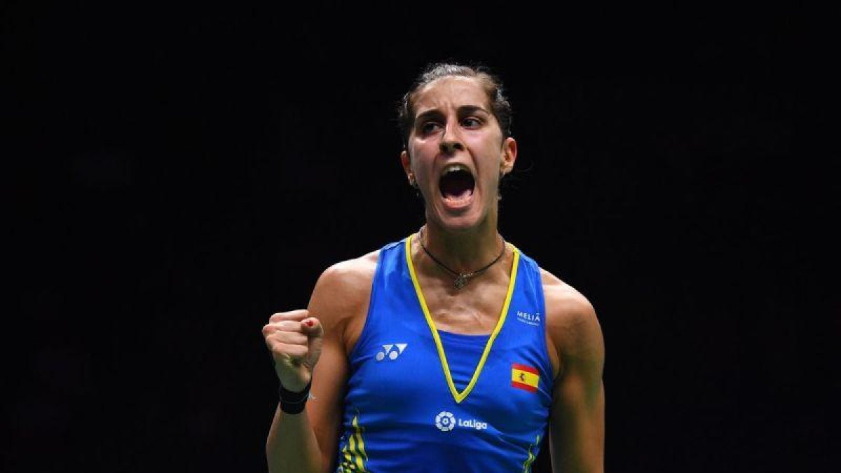Carolina Marín, en una imagen de archivo.-AFP