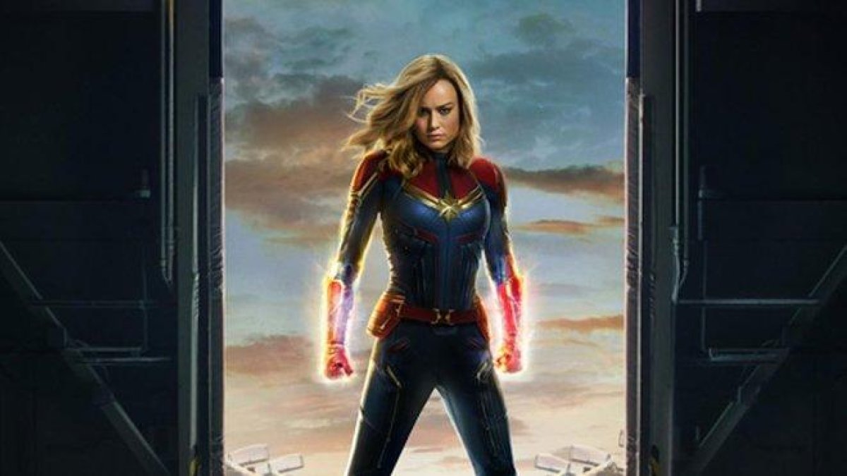 Una imagen de Capitana Marvel, estrenada en el 2019-