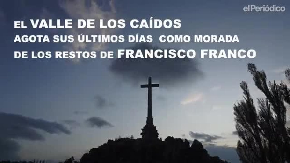 El silencio se adueña del Valle de los Caídos.-JOSÉ LUIS ROCA